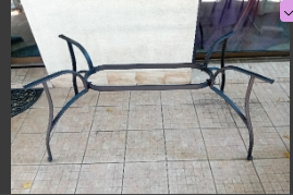 Pied de table en alu 50 Caissargues (30)