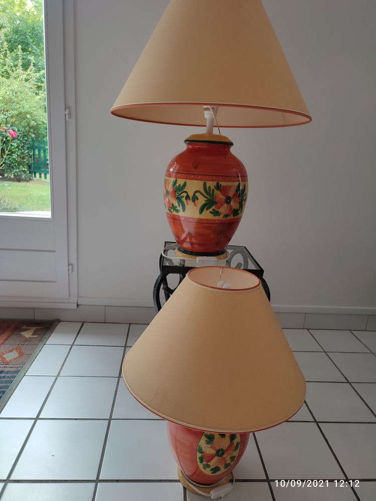 2 Pieds de lampe + Abats-jour 70 Draveil (91)