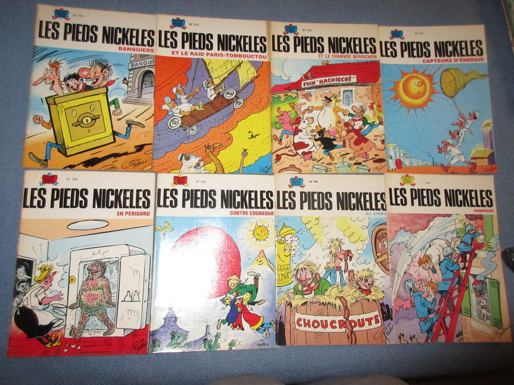 Les pieds nickel�s.  32 illustr�s format broch� 50 Issy-les-Moulineaux (92)