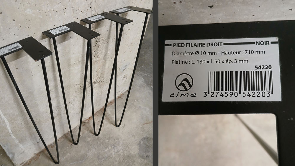 Pieds de Table 30 Canet Plage (66)