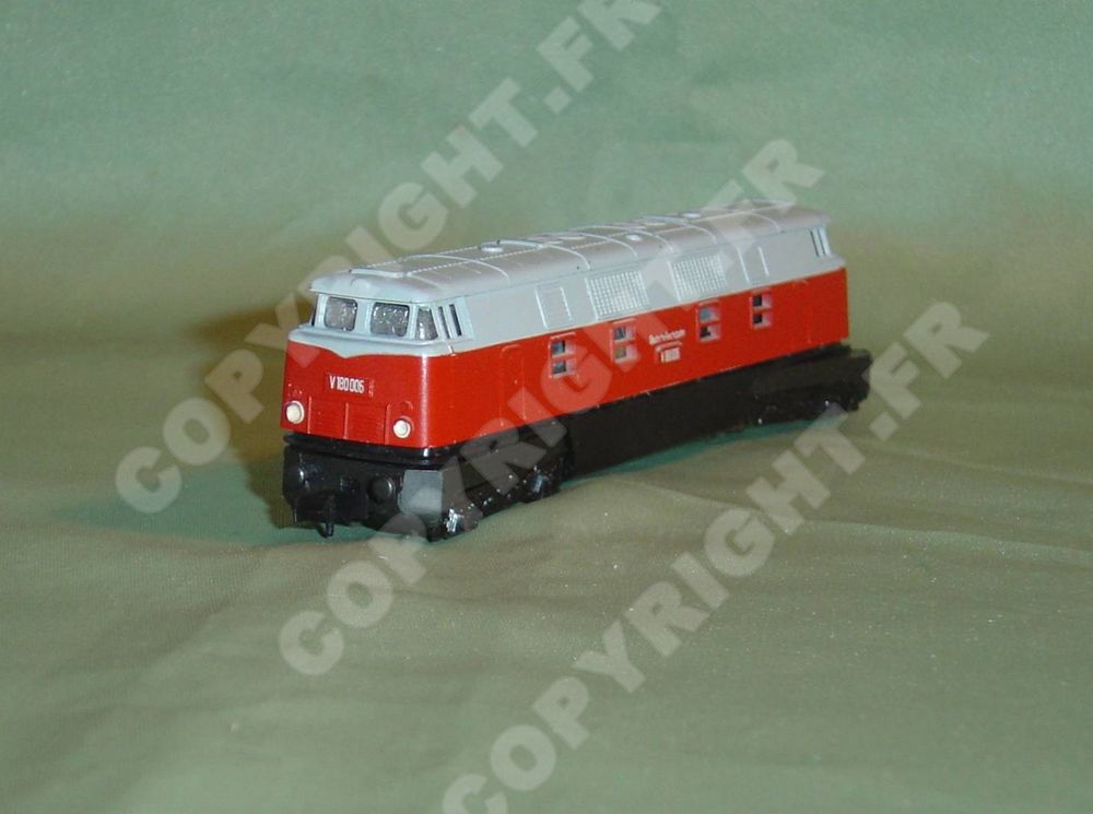 PIKO #5/4100 RARE LOCO DIESEL V 180 006 DR ECHELLE N No BOX 35 Sergines (89)