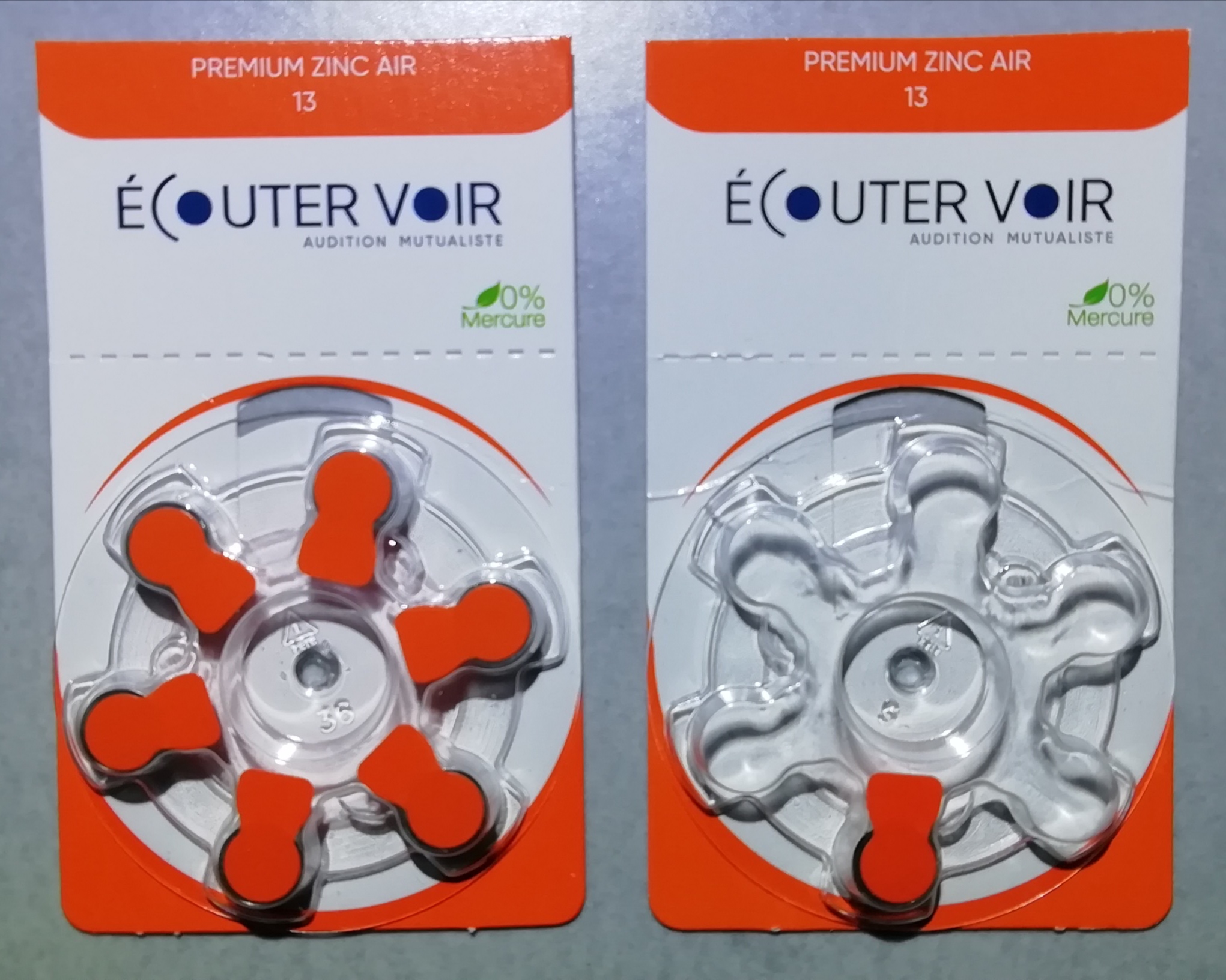 Piles type 13 appareil auditif 3 Saint-Nazaire (44)