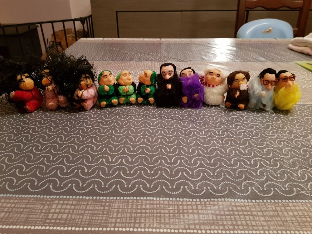 Pince sachet de 12 bebete bebetes show vintage neuf emball� 20 Rethel (08)