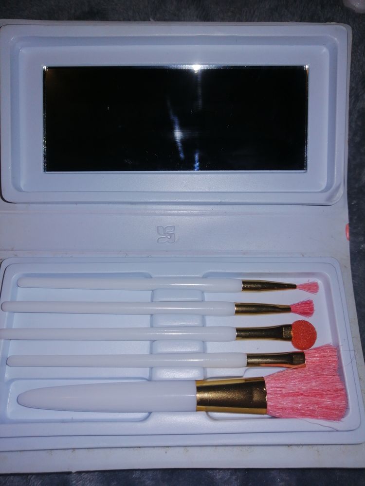 Set pinceaux a maquillage, vintage, rose. 11 Saint-Gratien (95)