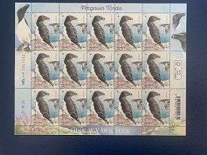 Pingouin Torda .Feuillet de France F10 de 2021 neuf** 23 Saint-Gilles (30)