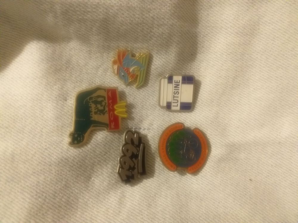 lot de 5 pins d'hiver 2 Limoges (87)