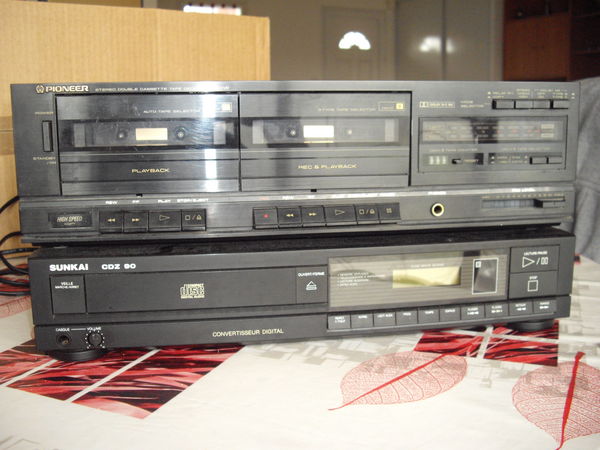 Pioneer CT-980W Double deck cassette Vintage 40 Machecoul (44)