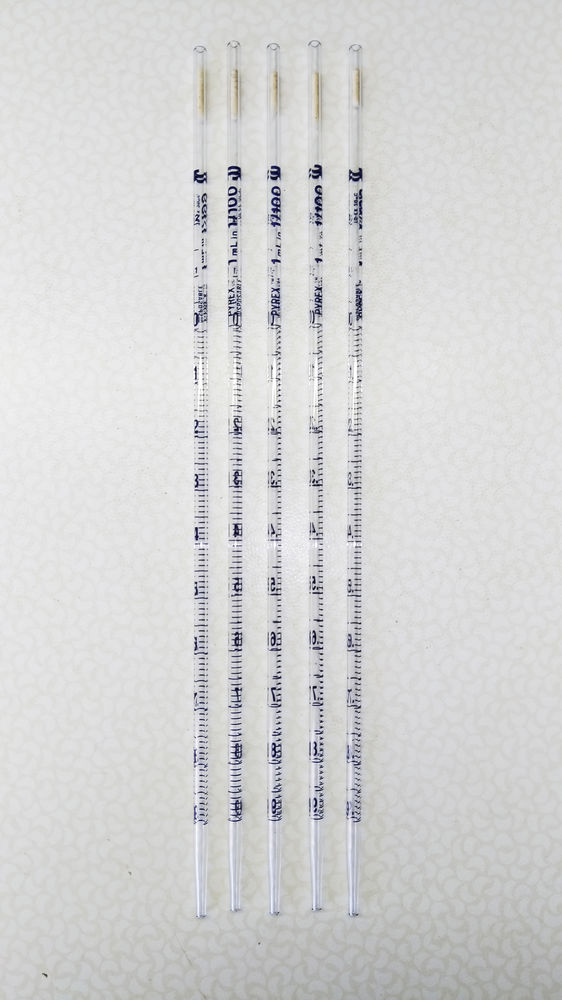 Pipettes en verre 1 ml et 5 ml 1 Vand�uvre-l�s-Nancy (54)