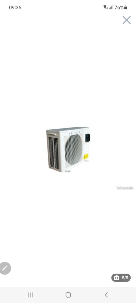 Piscine avec Panneau Graphite 4,78 m X 1,24 m + pompe � chal 800 Wintzenheim-Kochersberg (67)