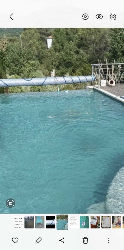 b�che piscine + enrouleur 300 Mazaugues (83)