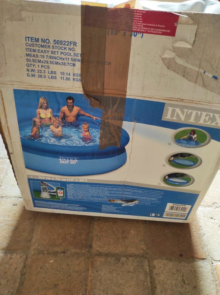 PISCINE GONFLABLE INTEX D 305 X 76 0 Esvres (37)