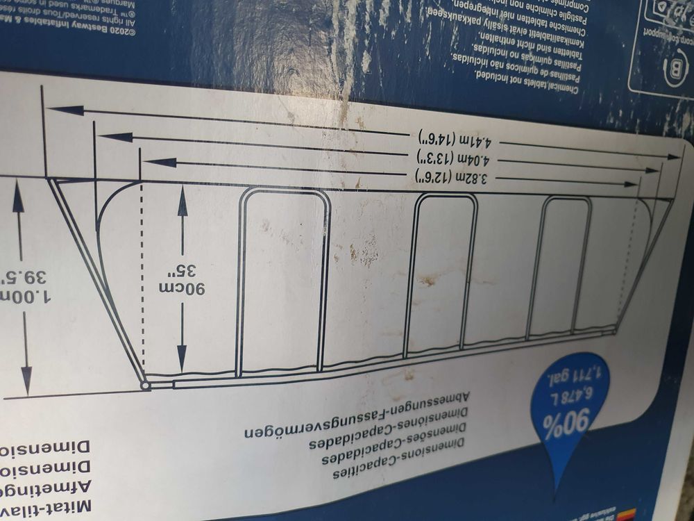 piscine hors sol 350 Tarare (69)
