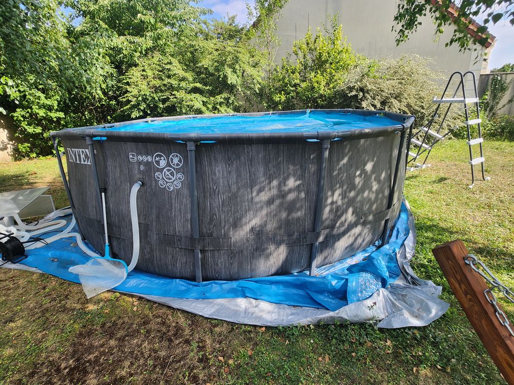 Piscine intex ronde 1,22 m de hauteur, 4,5 m�tres 450 Moisenay (77)