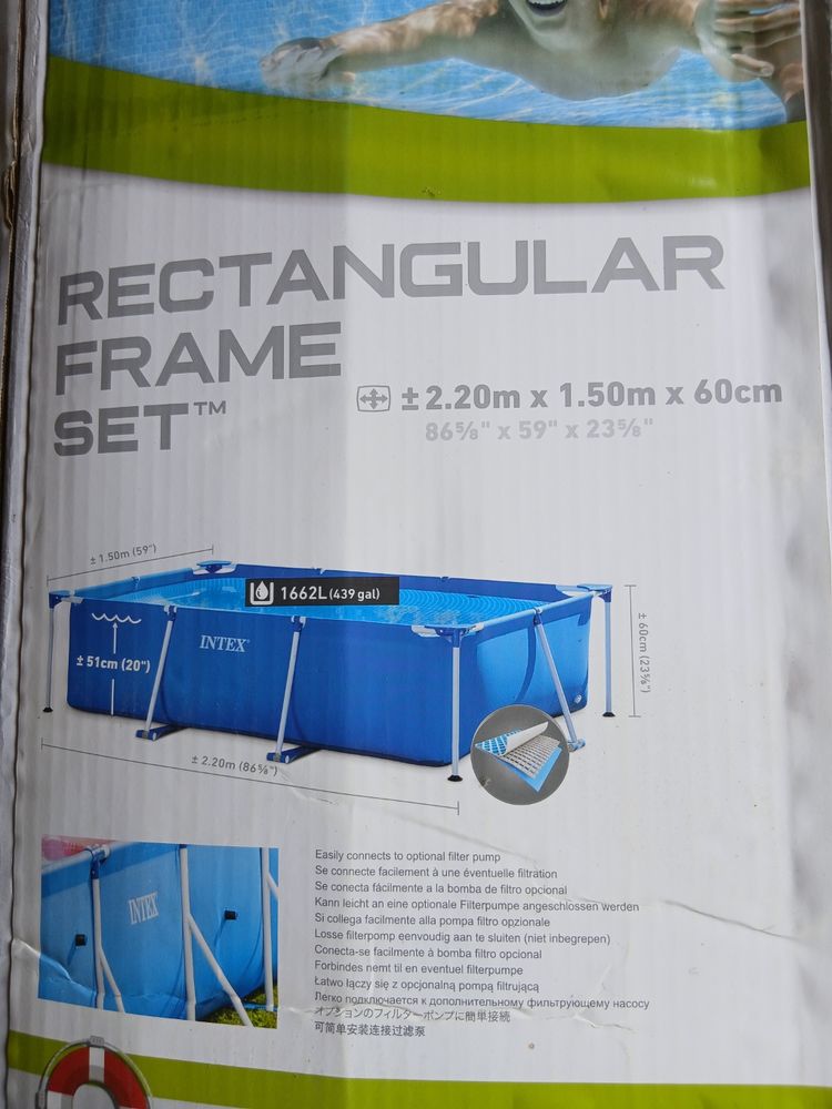 Piscine tubulaire INTEX 40 Angles (85)