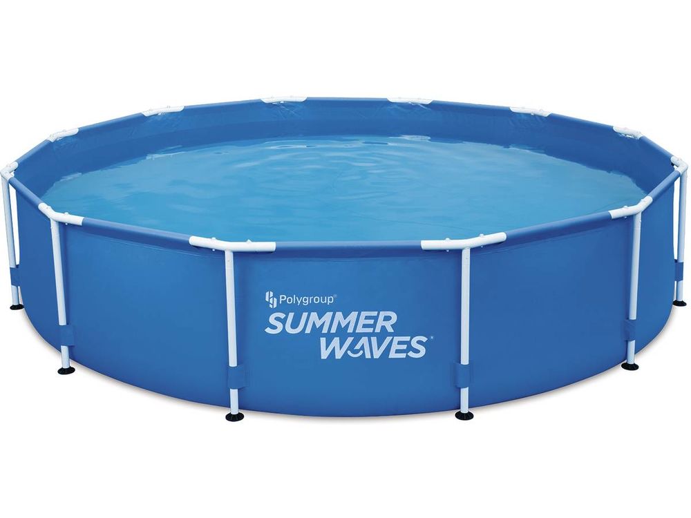 Piscine tubulaire M�tal - 3,66 x 0,76 m avec filtre 100 N�mes (30)