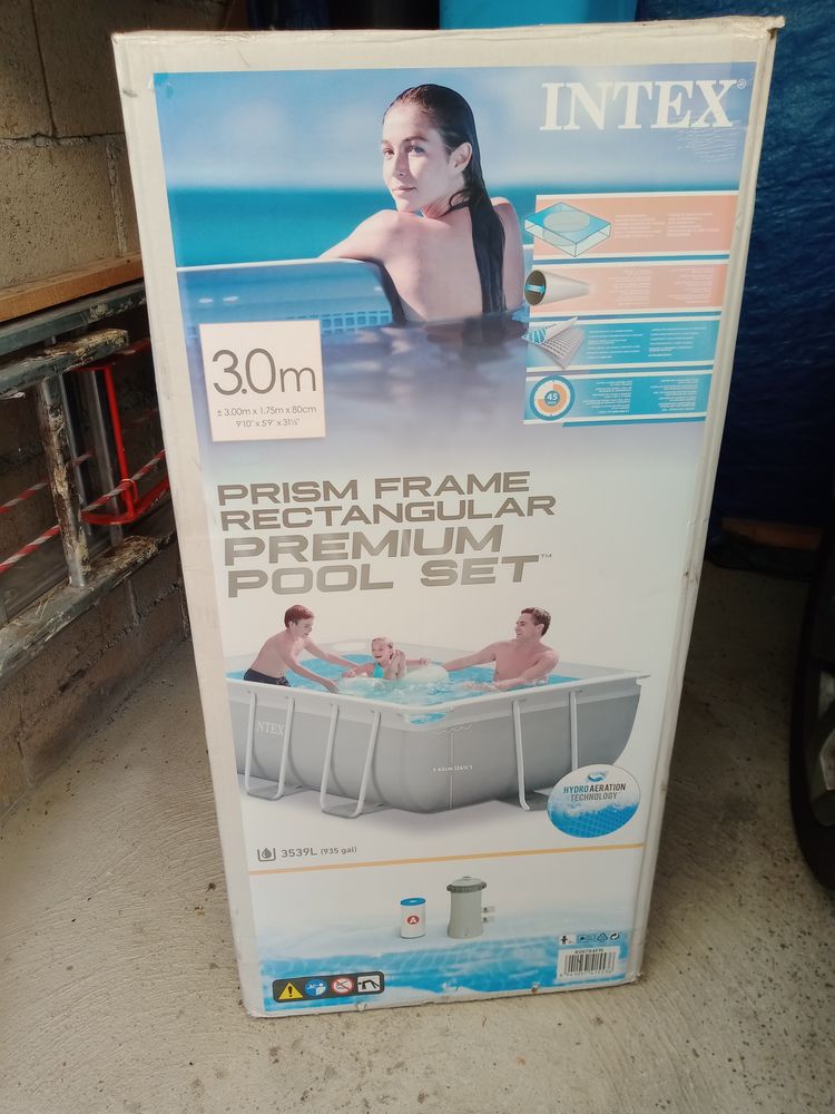Piscine tubulaire rectangulaire Intex Prism Fram 250 Nouzonville (08)