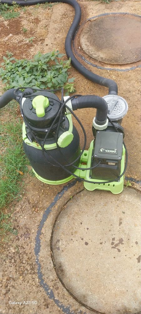 piscine ysaki et pompe �  sable + accessoires 250 Nalliers (85)