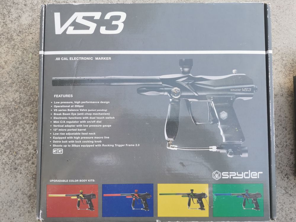 Pistolet paintball marque SPYDER mod�le VS3 120 Marseille 12 (13)