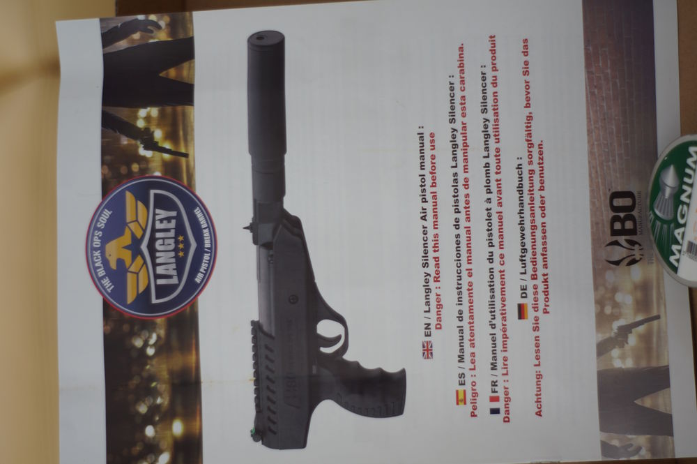 pistolet � plomb Langley silencer 10 joules NEUF 80 Saint-Denis-d'Ol�ron (17)