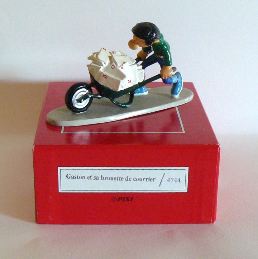 Pixi Gaston et sa brouette de courrier - Franquin - 4744 115 Argenteuil (95)
