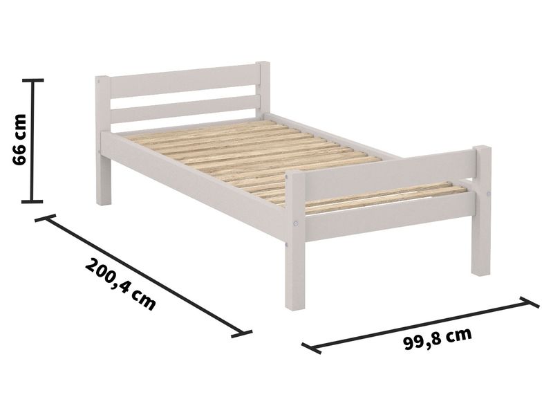 Lit 1 place 90x190 cm + matelas ? bon �tat 150 Brest (29)