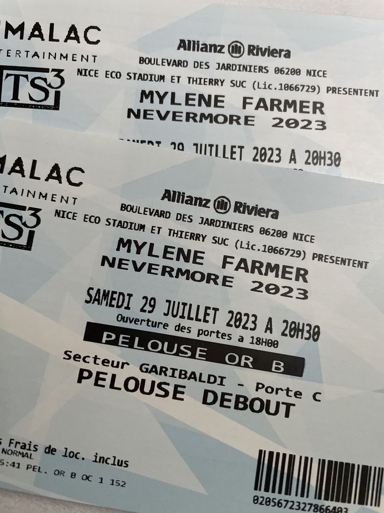 Place concert Myl�ne Farmer 115 Ramatuelle (83)