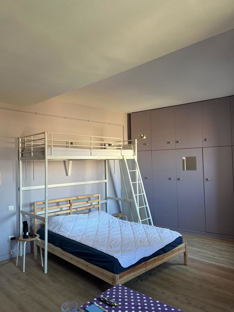 Lit 2 places 140x200 cm (structure bois + matelas) 200 Montpellier (34)