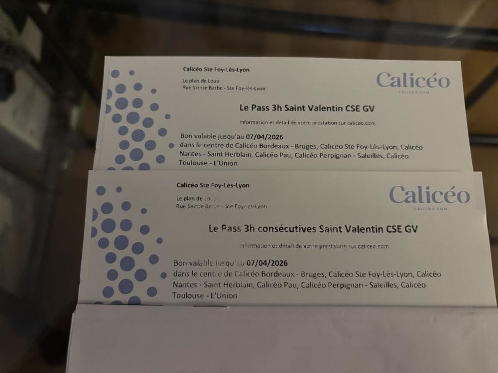 Places CALICEO 22 Villeurbanne (69)