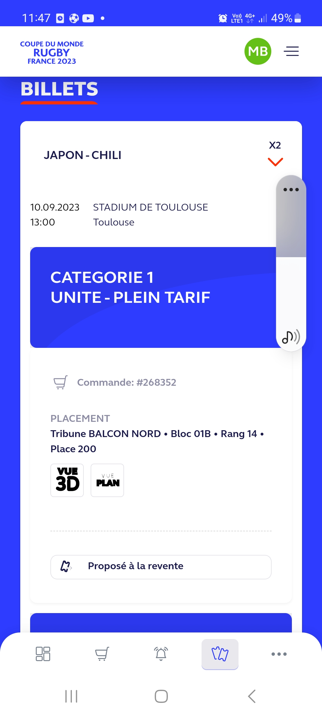 Places coupe du monde Japon Chili 200 Fronton (31)