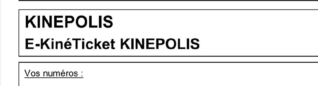4 places Kinepolis 5 Houplines (59)