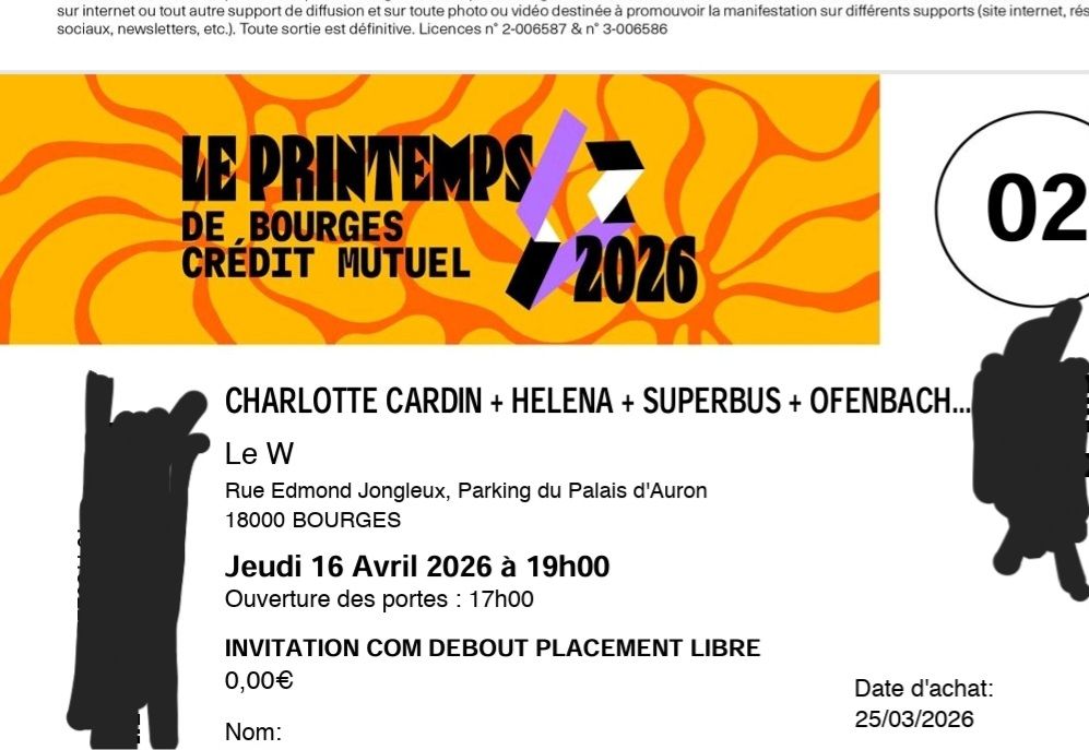 Places Printemps de Bourges Jeudi 16 Avril 2026 25 Bourges (18)