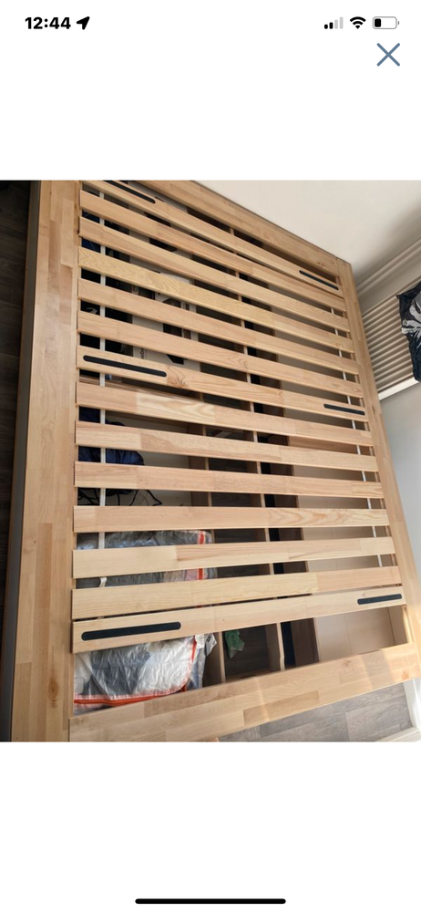 Lit 2 places + sommier 150 Beaumont-sur-Oise (95)