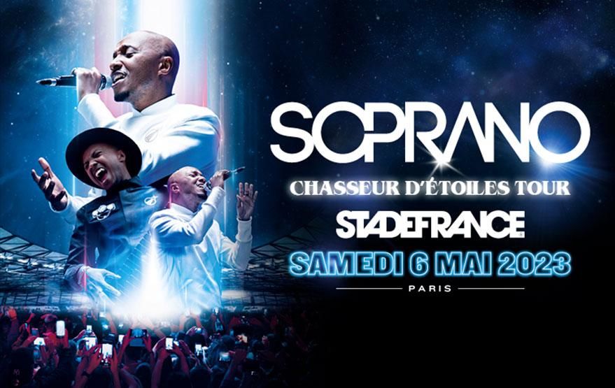 2 places Soprano - Stade de France 6/05 50 Villeurbanne (69)