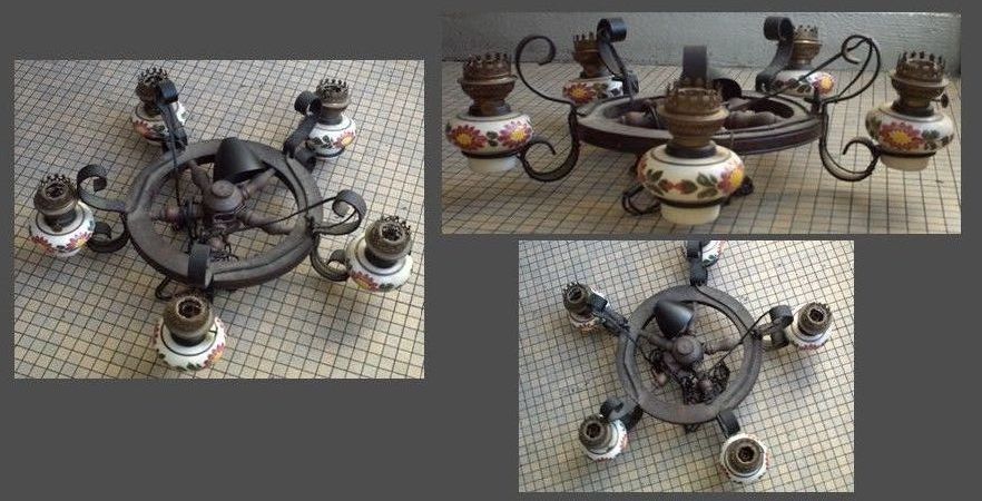 Plafonnier Lustre 35 Amb�rac (16)