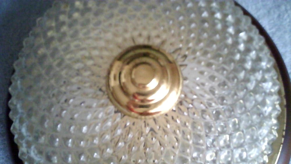 plafonnier metal verre 5 Denain (59)