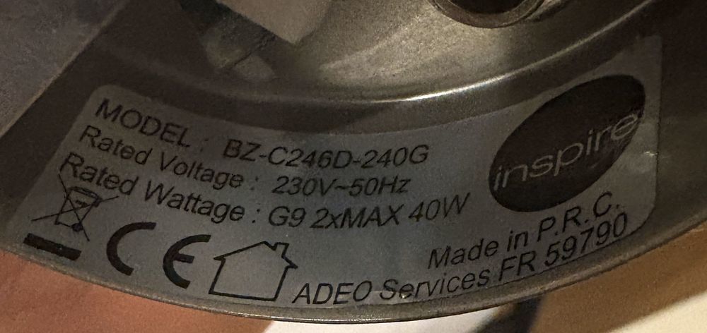 Plafonniers 30 Luzarches (95)