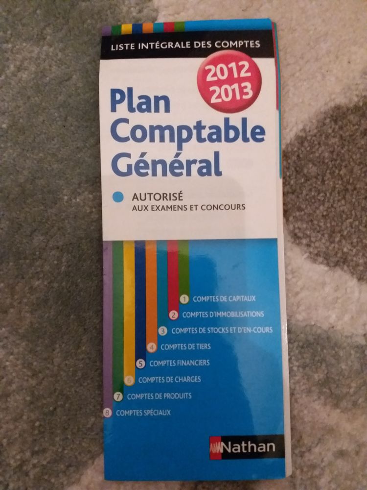 Plan comptable g�n�rale 3 Montfermeil (93)