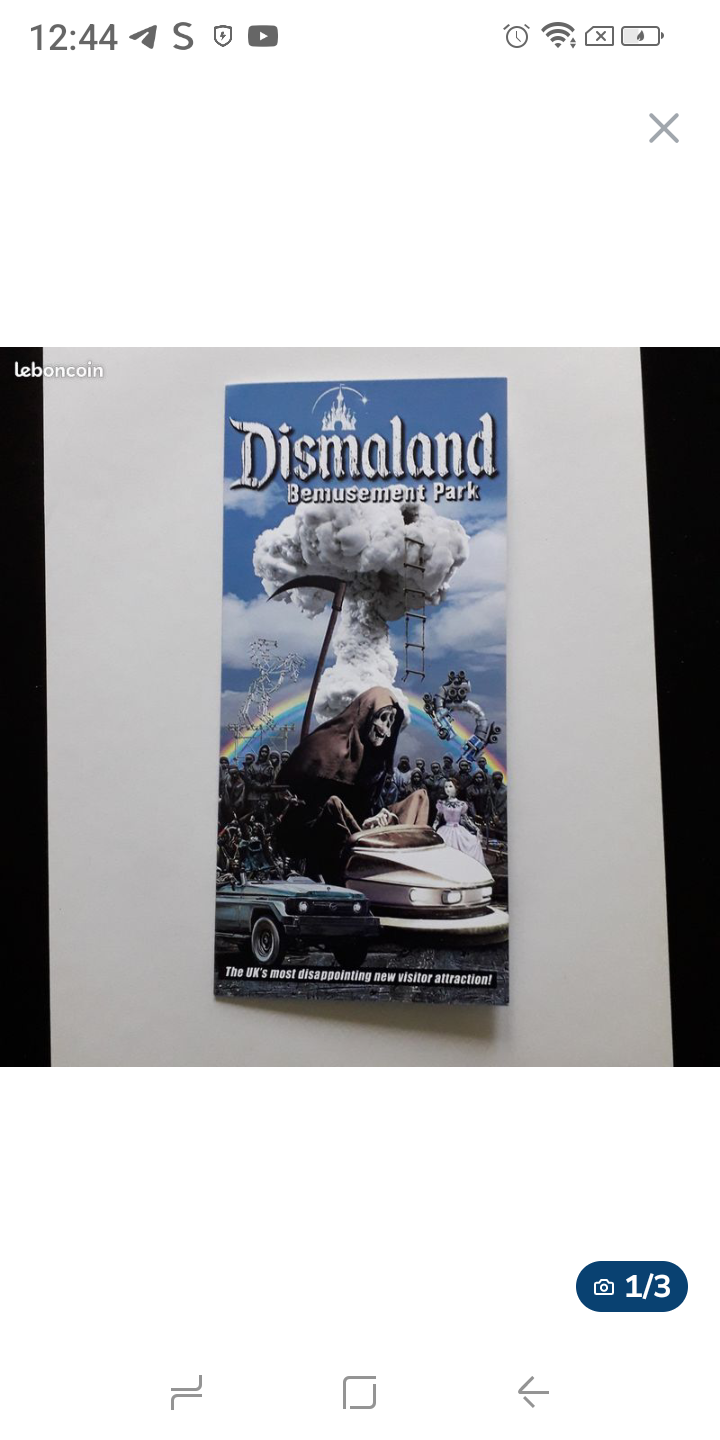 Plan Dismaland Banksy neuf 200 Metz (57)