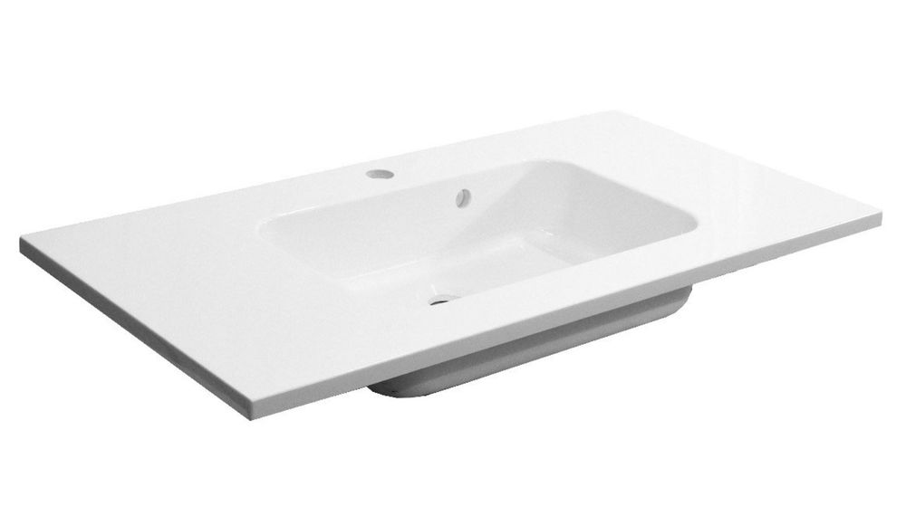 Plan synth�se PLENITUDE 105 cm de long vasque � droite 70 Velanne (38)