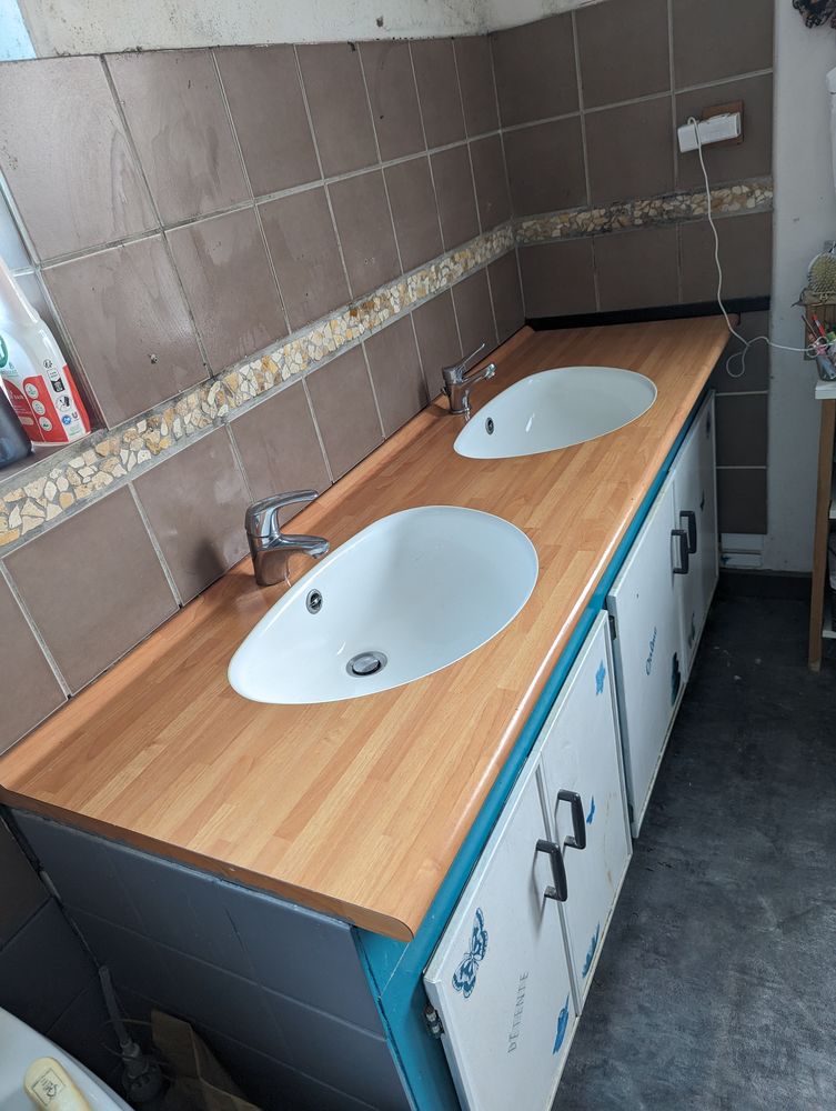 Plan de travail vasques int�gr�es 100 Lanester (56)