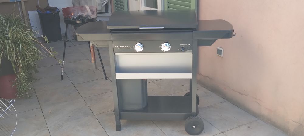 PLANCHA � GAZ CAMPING GAZ PLAQUE en FONTE 200 Oletta (20)