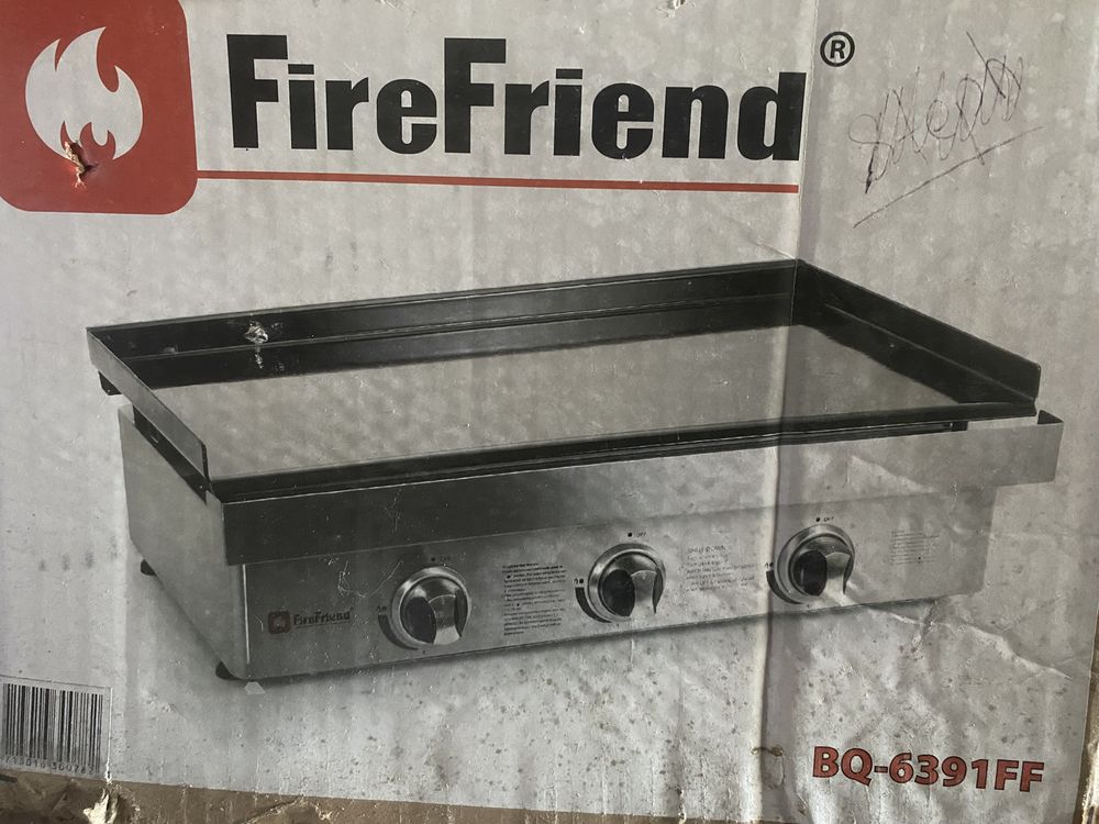 Plancha � gaz 3 feux Fire Friends 120 Tournecoupe (32)