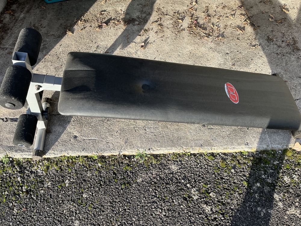 Planche abdominaux David Douillet TBE 20 Thyez (74)