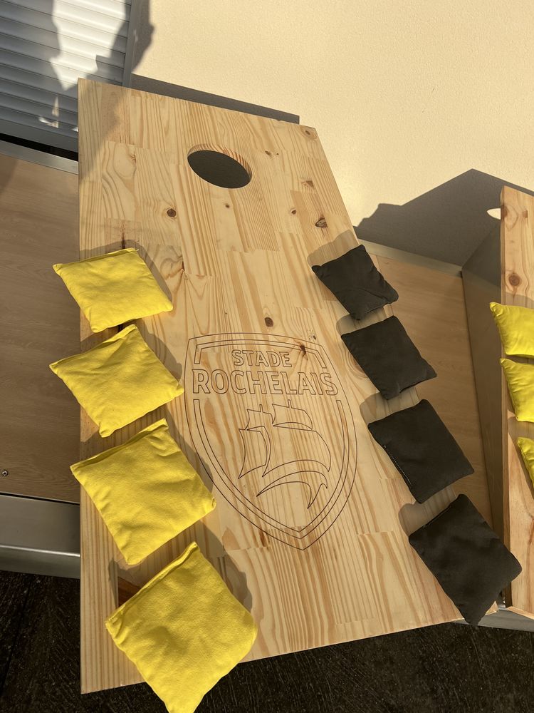 Planche cornhol 8 sachets 170 Prahecq (79)