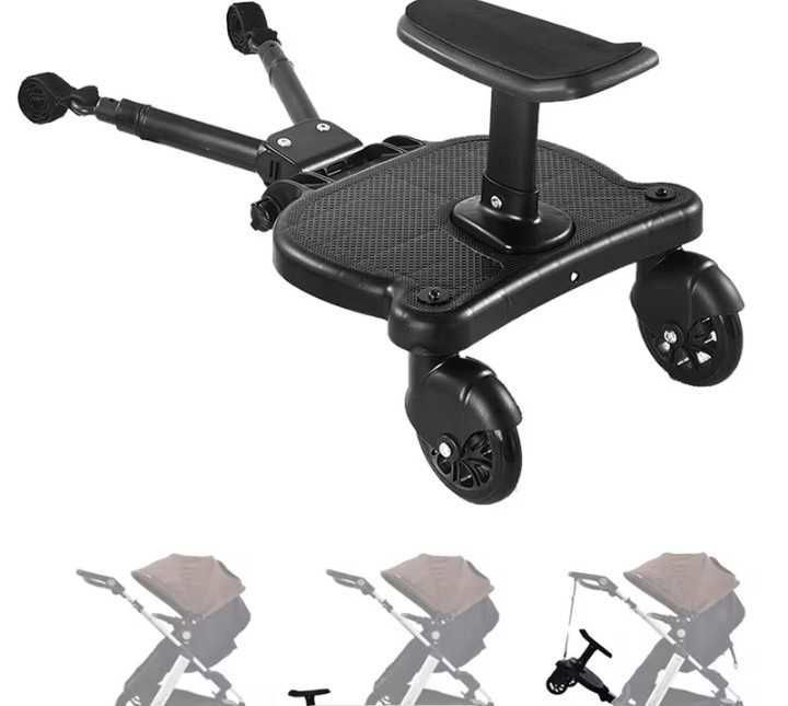 Planche+de+Poussette+2-en-1+Assise+et+Debout+avec+Si�ge+Amovible 45 Lyon 3 (69)