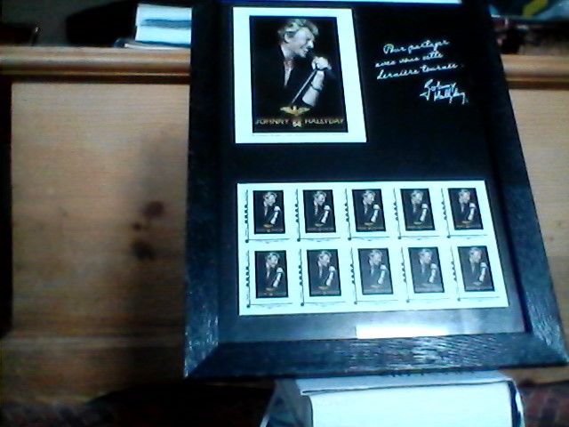 PLANCHE TIMBRES  JOHNNY 
55 Delettes (62)