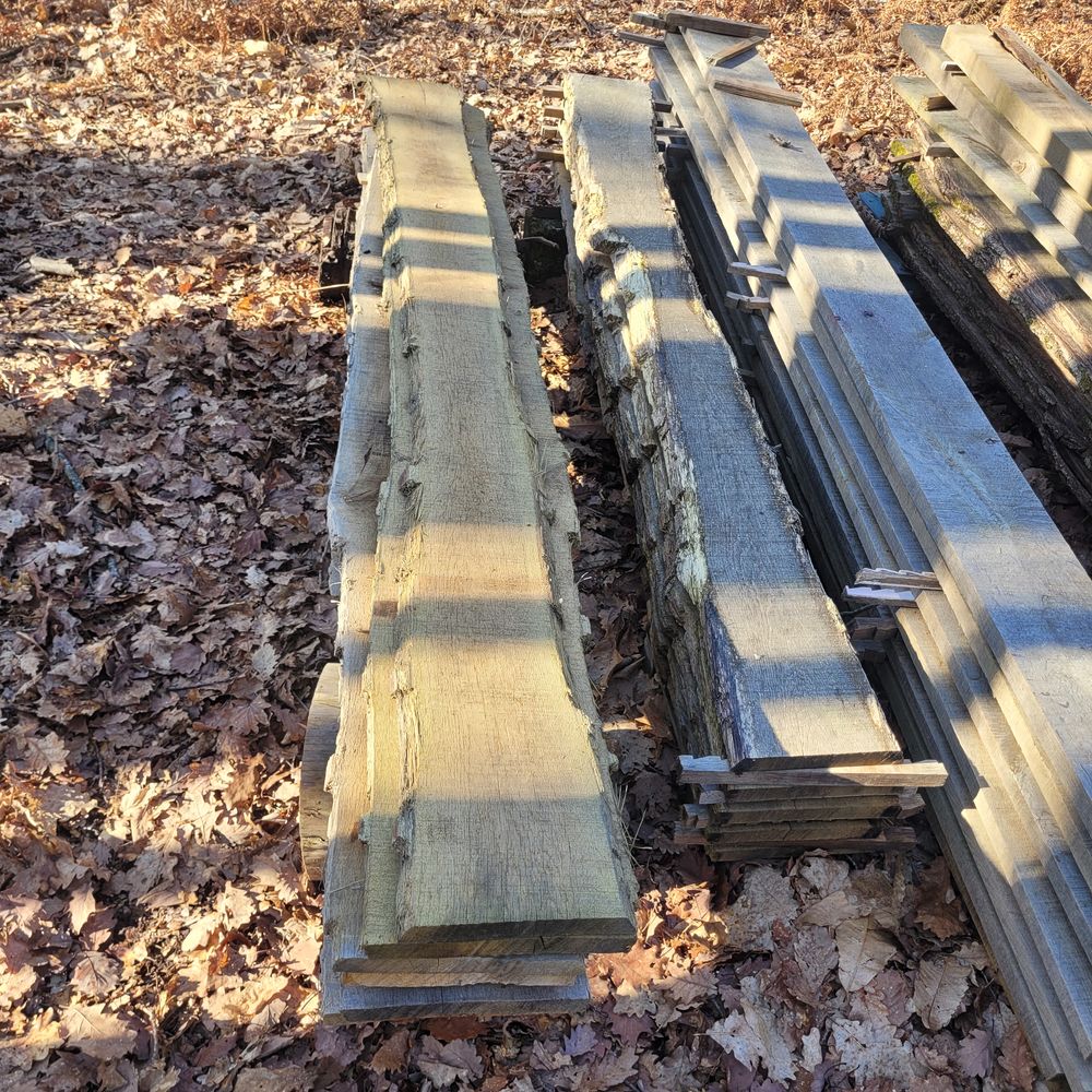 PLANCHES BRUTES CH�NE SEC / BILLONS ALISIER 160 Poitiers (86)