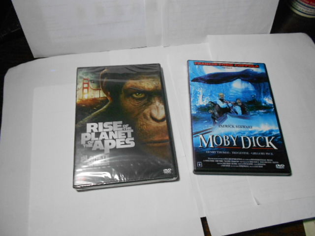 2 DVD La planete des singes les origines 2  ET MOBY DICK 11 Montauban (82)