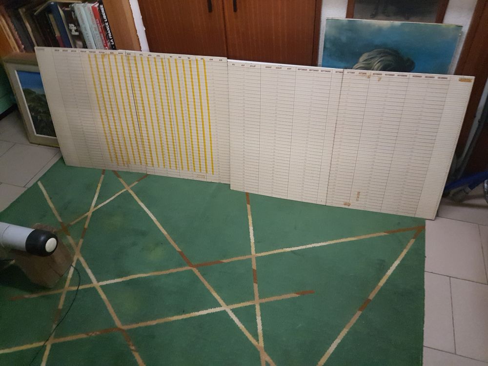 d'un planning magn�to Kit planning annuel,
78 lignes 100 Sainte-Genevi�ve-des-Bois (91)