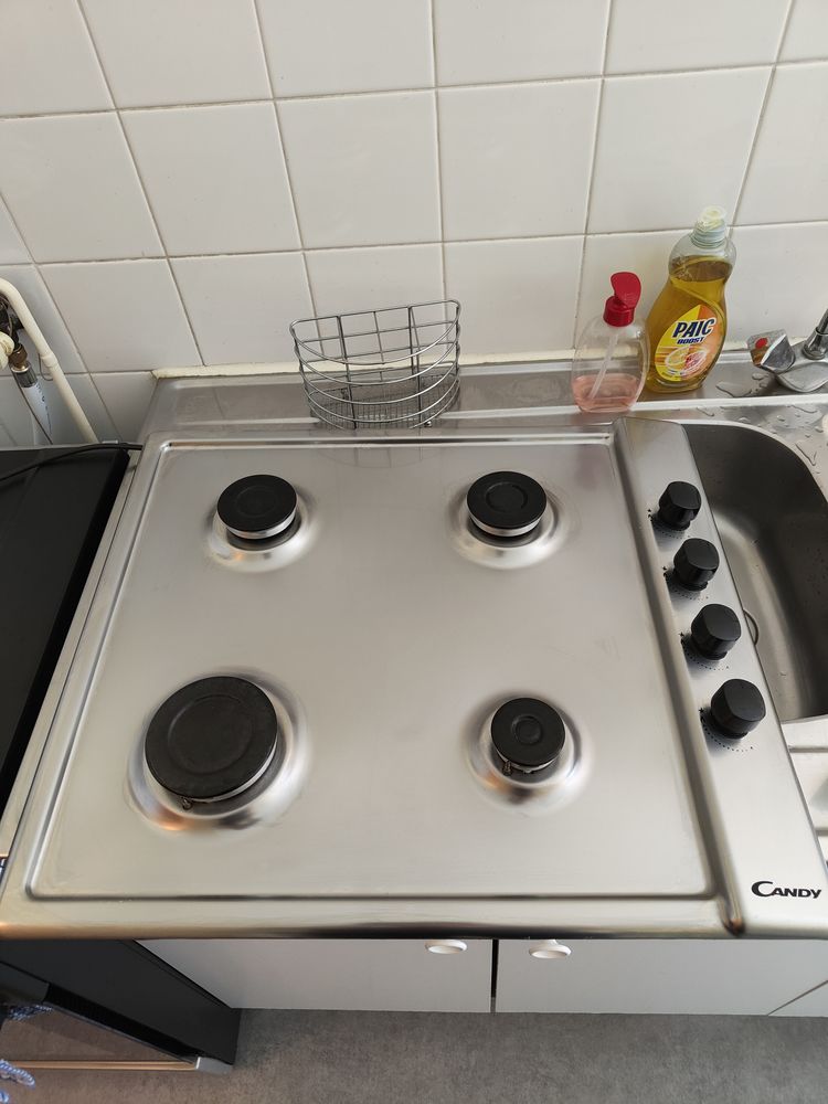 Plaque � gaz Candy TBE inox 40 Nevers (58)